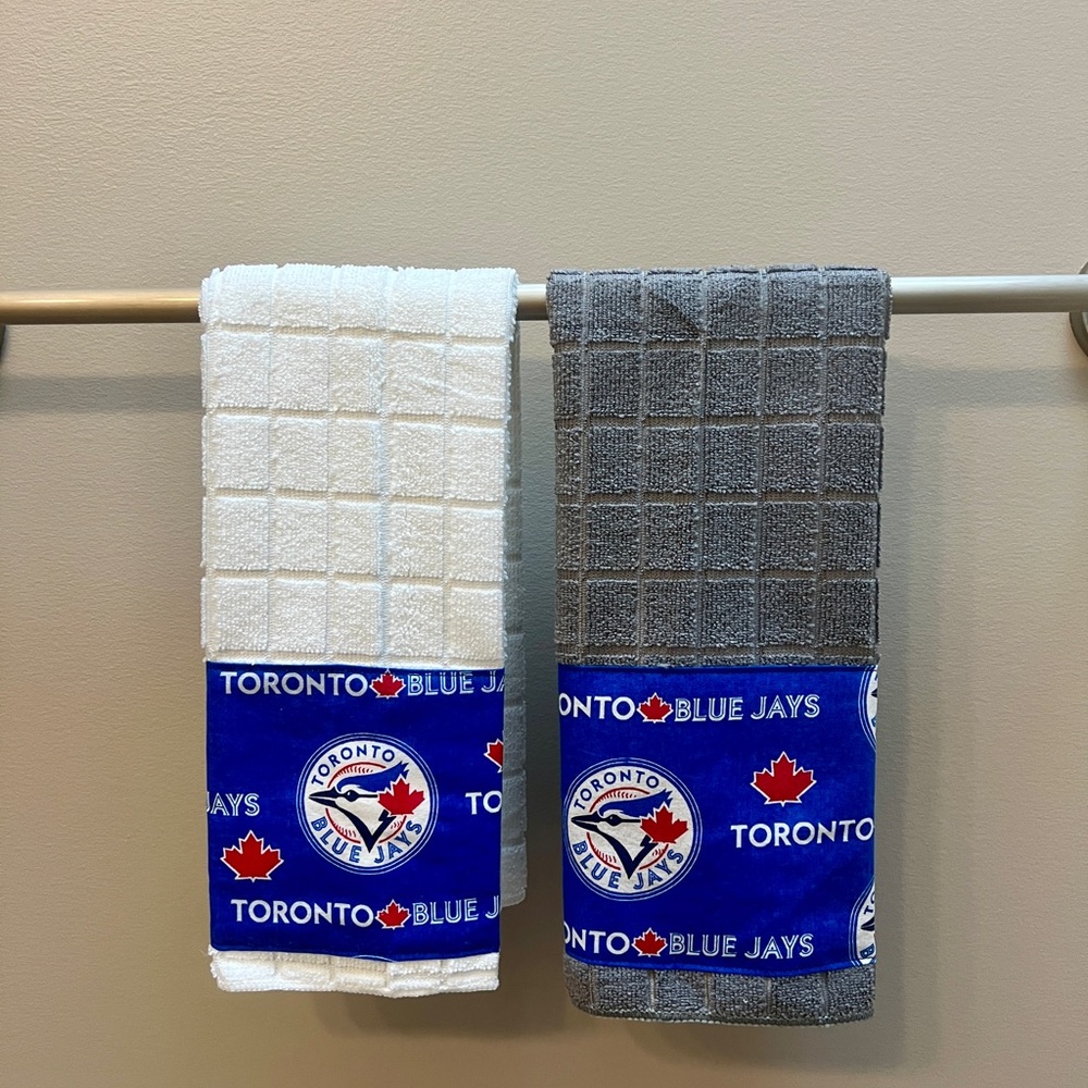 Majors League Baseball - Toronto Blue Jays - Team Towel WHITE TOWEL